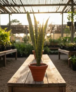 صبار الأغاف (Agave) في اصيص فخار