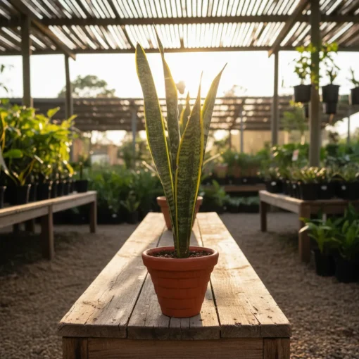صبار الأغاف (Agave) في اصيص فخار
